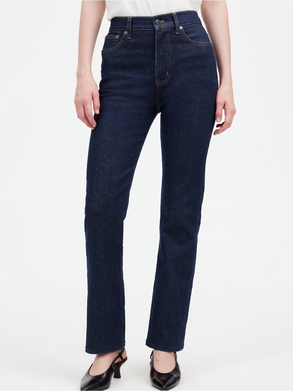 Madewell 90s Straight Jean Norman Wash Size 25T